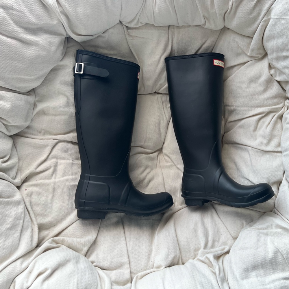 Hunter Black Boots